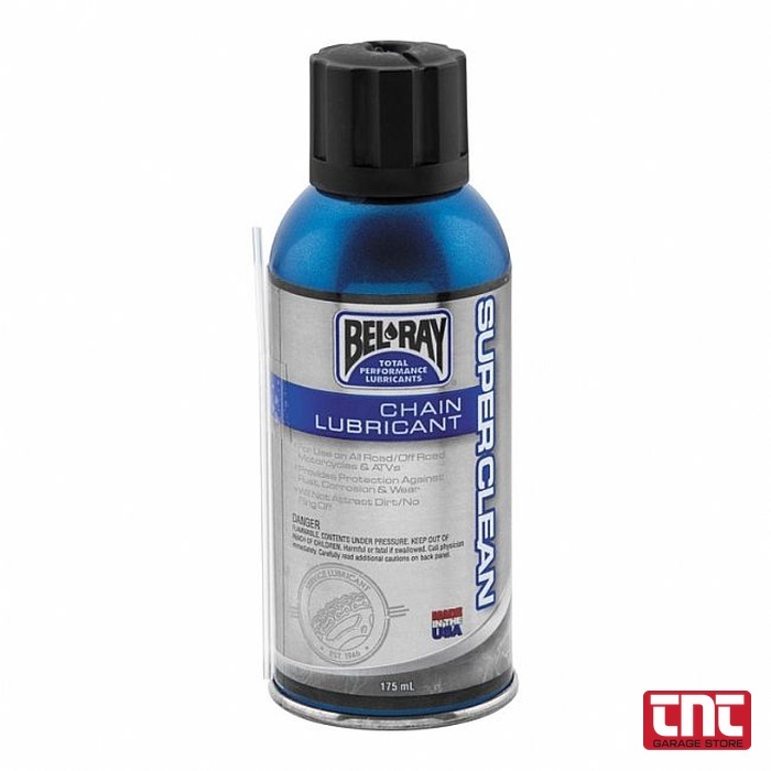 Bel-Ray Super Clean Chain Lube 99470 – Λιπαντικό Αλυσίδας Σπρέι 175ml belray_super_clean_chain_lubricant_175ml_with_logo_700x700