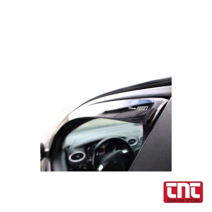 Ανεμοθραύστες για Hyundai i10 5D II 2014–2019 από Εύκαμπτο Φιμέ Πλαστικό HEKO – Ζευγάρι 2 τεμ. heko_car_window_wind_deflectors_front_side_with_logo.jpg heko_car_window_wind_deflectors_front_side_with_logo.jpg